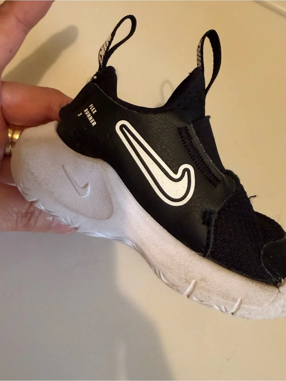 Nike Black Toddler Shoes Size 5C